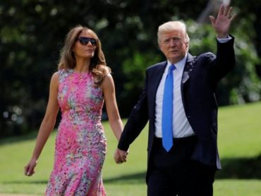 Меланија Трамп во центарот на вниманието: Еден детаљ фрли сенка врз прекрасниот тесен фустан! (фото)